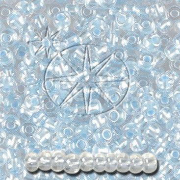 Find Blå glasperler, preciosa, blue pastel lined crystal, storkøb hos Beadhouse of Copenhagen i dag, med en altid hurtig levering!