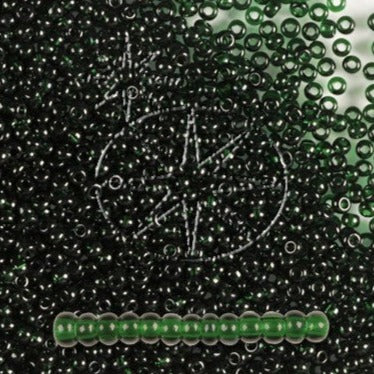 Find Grønne glasperler, preciosa, natural transparent dark green, storkøb hos Beadhouse of Copenhagen i dag, med en altid hurtig levering!