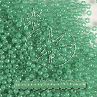 Find Grønne glasperler, preciosa, alabaster green, storkøb hos Beadhouse of Copenhagen i dag, med en altid hurtig levering!