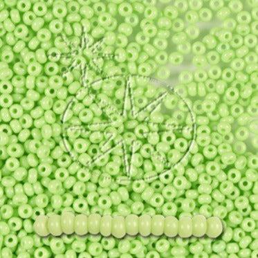 Find Grønne glasperler, preciosa, natural opaque light pastel green, storkøb hos Beadhouse of Copenhagen i dag, med en altid hurtig levering!