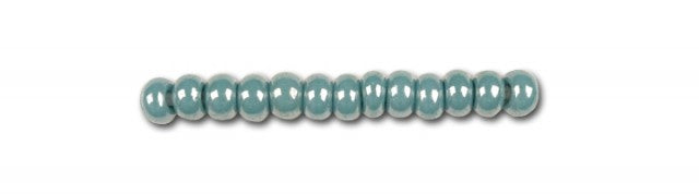 Find Grønne glasperler,  preciosa, metallic turquoise green lustered hos Beadhouse of Copenhagen i dag, med en altid hurtig levering!
