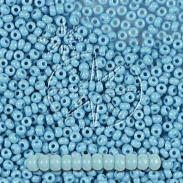 Find Blå glasperler, preciosa, opaque aqua blue, storkøb hos Beadhouse of Copenhagen i dag, med en altid hurtig levering!
