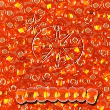 Find Orange glasperler, preciosa, silverl ined transparent hyacinth, storkøb hos Beadhouse of Copenhagen i dag, med en altid hurtig levering!
