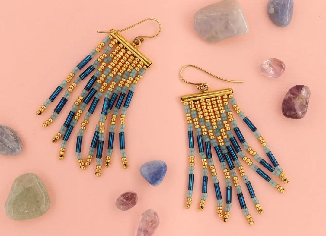 Miyuki afslutning, end tubes for delica's - forgyldt 20 mm Krea