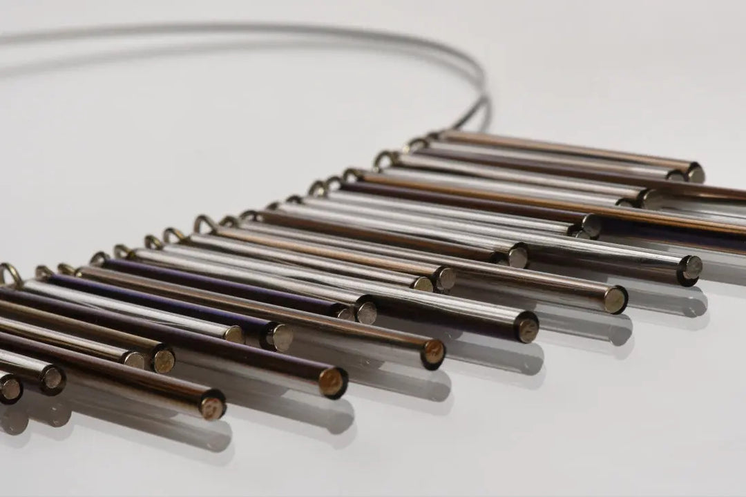 Krystal glasperler, preciosa tubes, 50 x 3 mm storkøb Preciosa
