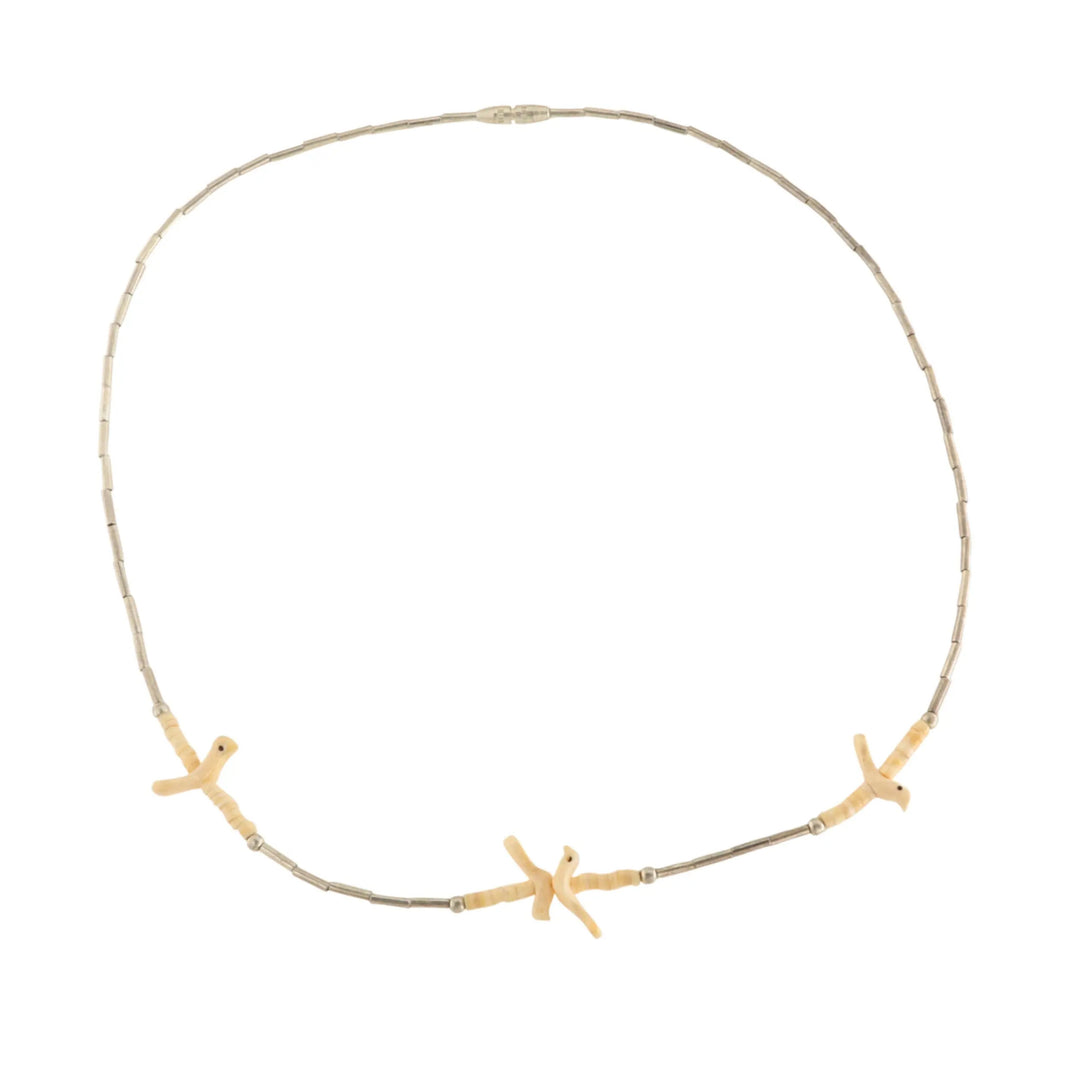 Halskæde, rørperler med ædelsten, flere varianter Beadhouse of Copenhagen