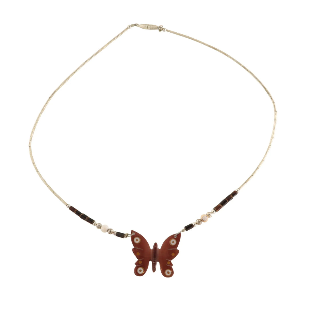 Halskæde, rørperler med ædelsten, flere varianter Beadhouse of Copenhagen