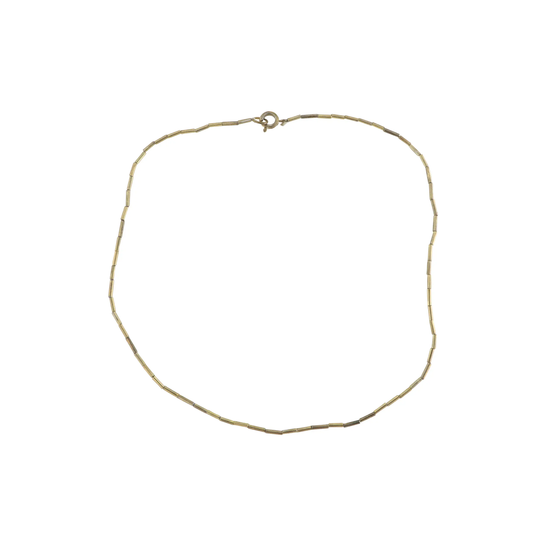 Halskæde, rørperler, plastik, flere varianter, 40cm Beadhouse of Copenhagen