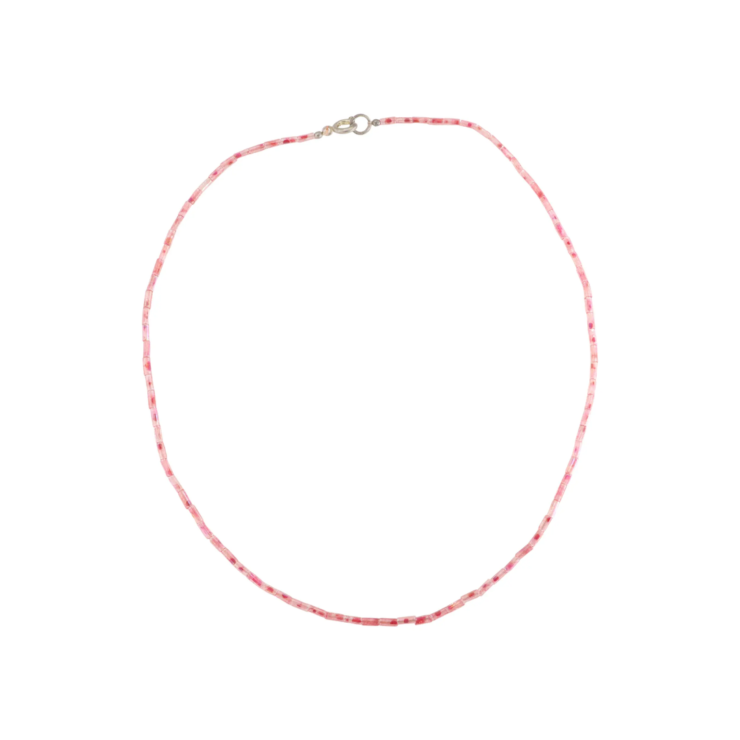 Halskæde, rørperler, plastik, flere varianter, 40cm Beadhouse of Copenhagen