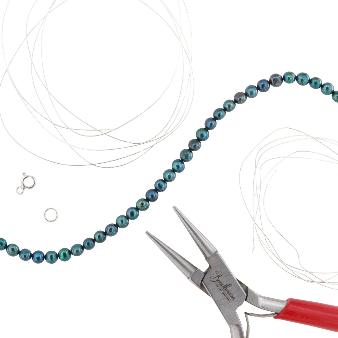 Find Diy kit, armånds kit med ferskvandsperler, sterlingsølv hos Beadhouse of Copenhagen i dag, med en altid hurtig levering!