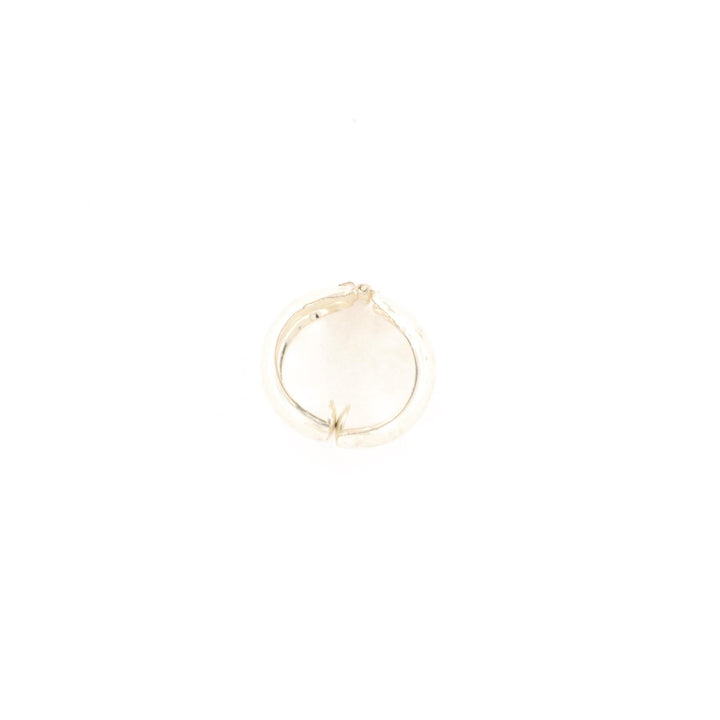 Klemme, sølvclips, 30x12mm, forsølvet messing