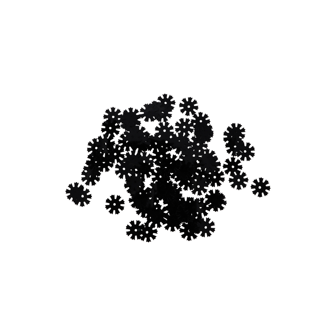 Palietter, snefnug, 11m, uden regnbueskær, 10-40g