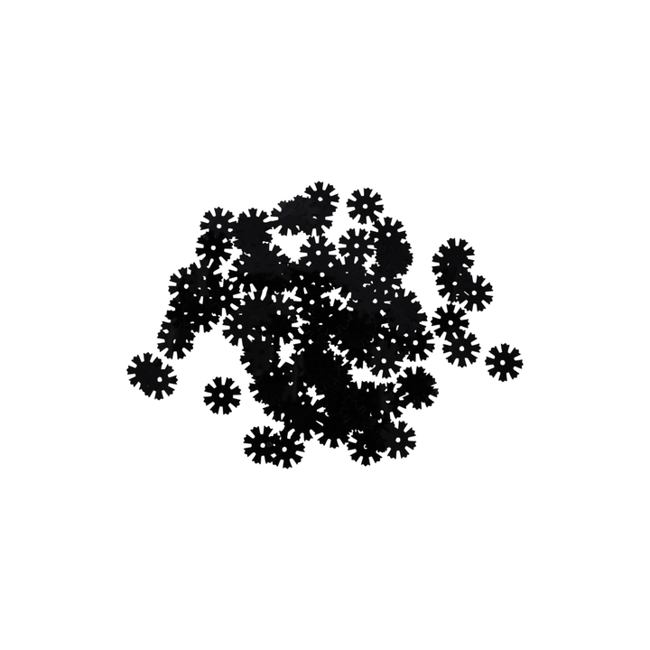 Palietter, snefnug, 11m, uden regnbueskær, 10-40g