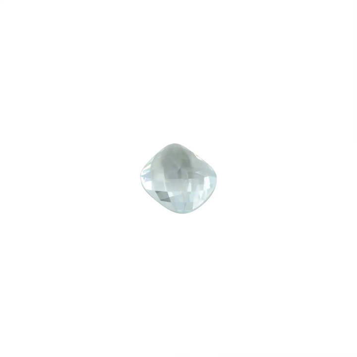 Cabochon, Edelstein, Aquamarin facettiert, 7,05 ct 