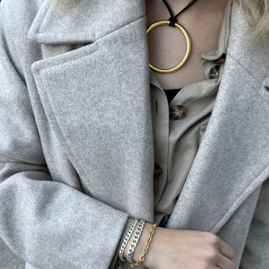 Find Armbånd i anker facet i forgyldt aluminium hos Beadhouse of Copenhagen i dag, med en altid hurtig levering!