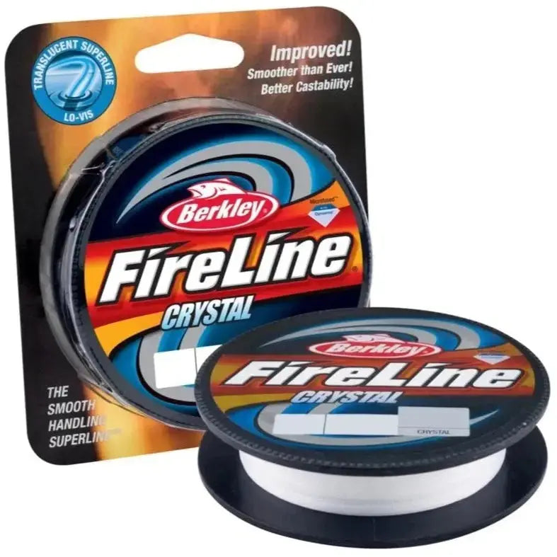 Fireline crystal, klar - 0.15 mm 150 meter på rulle 18lb Krea