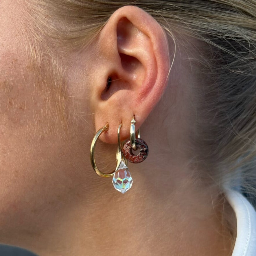 Find Hvide glasperler, preciosa crystal drops, crystal ab, 9 x 15 mm hos Beadhouse of Copenhagen i dag, med en altid hurtig levering!