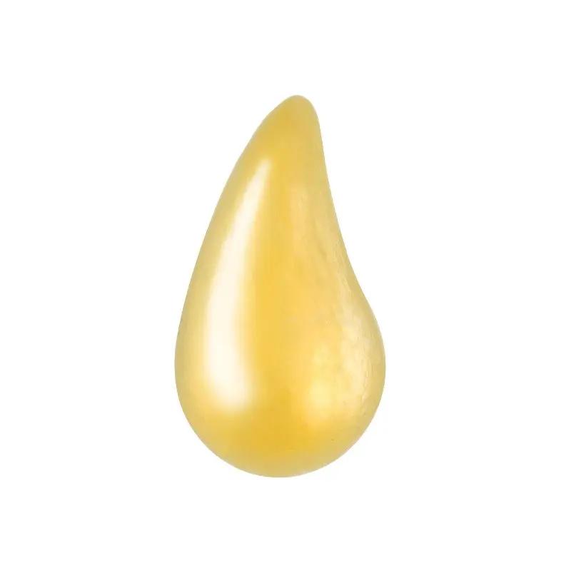 Øreringe, dråbe, forsølvet og forgyldt messing, 14 x 25 mm Greece