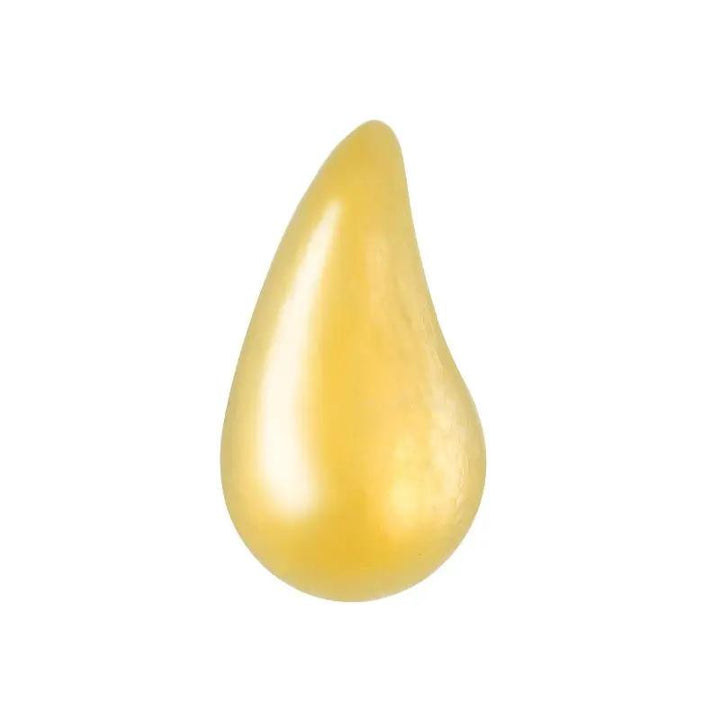 Øreringe, dråbe, forsølvet og forgyldt messing, 14 x 25 mm Greece