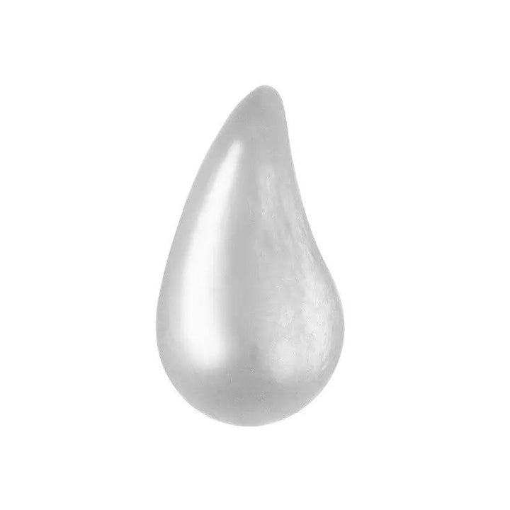 Øreringe, dråbe, forsølvet og forgyldt messing, 14 x 25 mm Greece