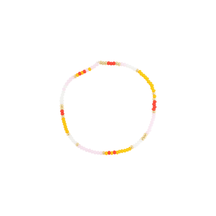 Find Diy kit, glasperler str. 8/0, guld, med opaque perler der holder farven hos Beadhouse of Copenhagen i dag, med en altid hurtig levering!