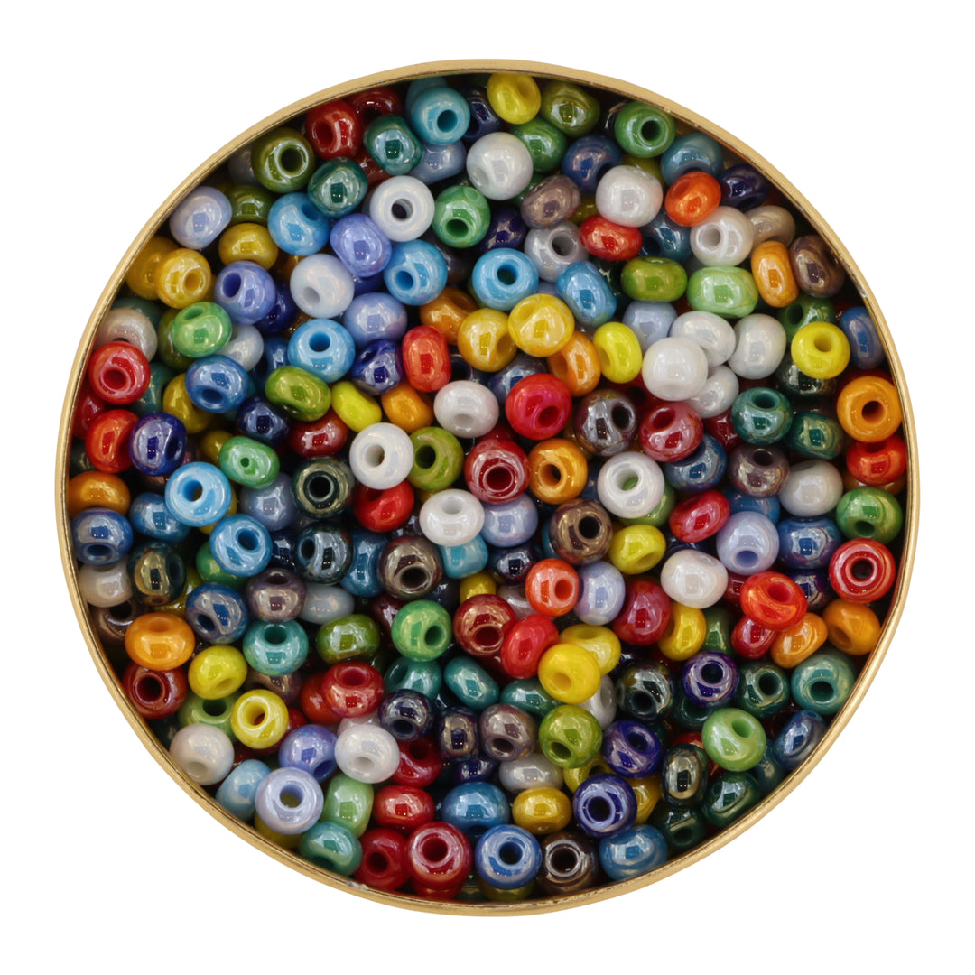 Find Blandede glasperler, preciosa, mix opaque sfinx, storkøb hos Beadhouse of Copenhagen i dag, med en altid hurtig levering!