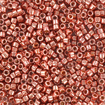 Find Metalliske glasperler, miyuki delica beads, duracoat galvanized rose gold hos Beadhouse of Copenhagen i dag, med en altid hurtig levering!