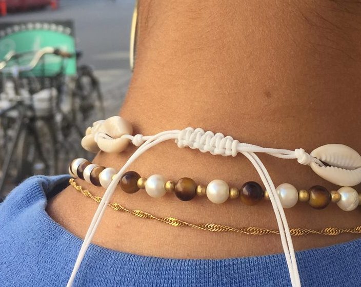 Find Halskæde, kauri musling choker, justerbar hos Beadhouse of Copenhagen i dag, med en altid hurtig levering!