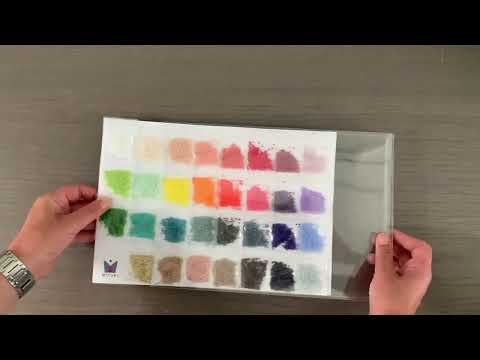 Delica -Kit mit Glasperlen, Perlenmatten und Führern mit 31 Farben
