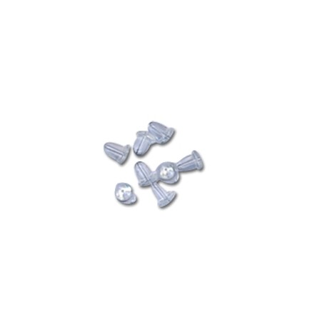 Find Bagstopper til ørestik i silikone til 0,85-1,0 mm ørestik hos Beadhouse of Copenhagen i dag, med en altid hurtig levering!