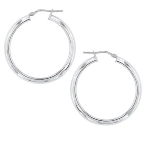 Find Øreringe, chunky hoops, sterlingsølv, 35 x 6 mm hos Beadhouse of Copenhagen i dag, med en altid hurtig levering!