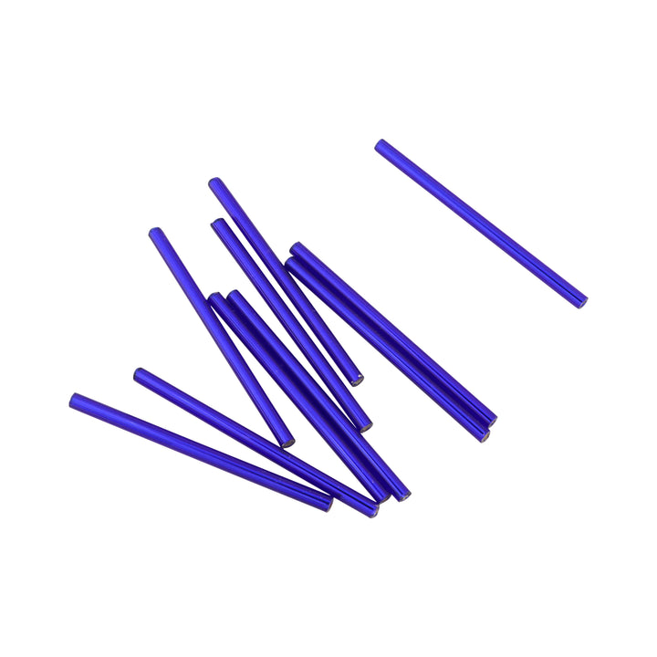 Find Blå glasperler, preciosa dark sapphire silver lined tubes, 50 x 3 mm hos Beadhouse of Copenhagen i dag, med en altid hurtig levering!