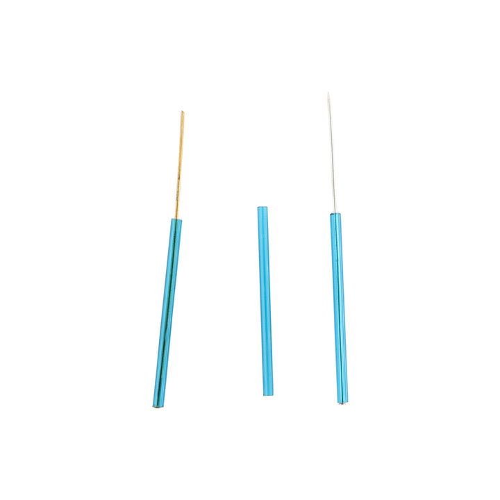 Find Blå glasperler, preciosa aquamarine tubes, 40 x 3 mm storkøb hos Beadhouse of Copenhagen i dag, med en altid hurtig levering!