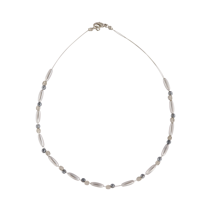 Finden Sie Halskette, graue Perlen, versilbertes Messing, 42 cm in unserer großen Auswahl an Halsketten unter Beadhouse von Kopenhagen heute. Denken Sie daran, dass der Versand ab 400 DKK kostenlos ist
