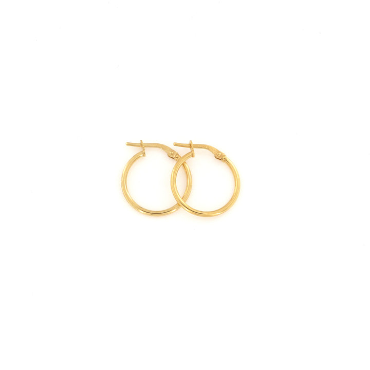 Find Øreringe, hoops, forgyldt sterlingsølv, 19 x 1,5 mm, 101b. hos Beadhouse of Copenhagen i dag, med en altid hurtig levering!