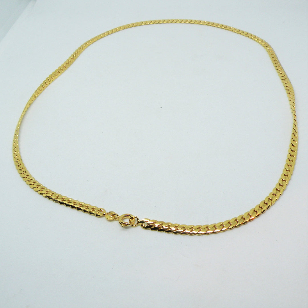 Find Halskæde, sildeben kæde, forgyldt sterlingsølv, 40-50 cm/3,8 mm hos Beadhouse of Copenhagen i dag, med en altid hurtig levering!