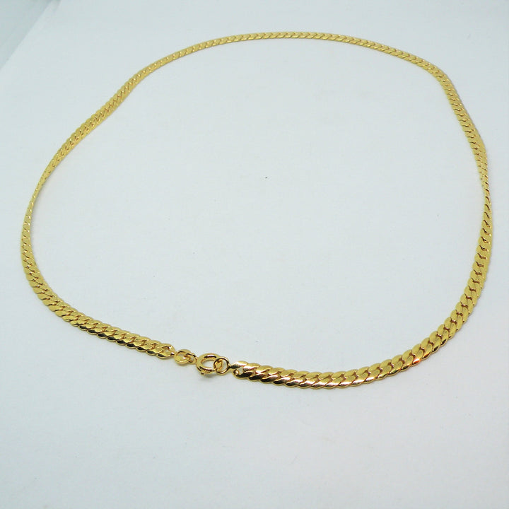 Find Halskæde, sildeben kæde, forgyldt sterlingsølv, 40-50 cm/3,8 mm hos Beadhouse of Copenhagen i dag, med en altid hurtig levering!