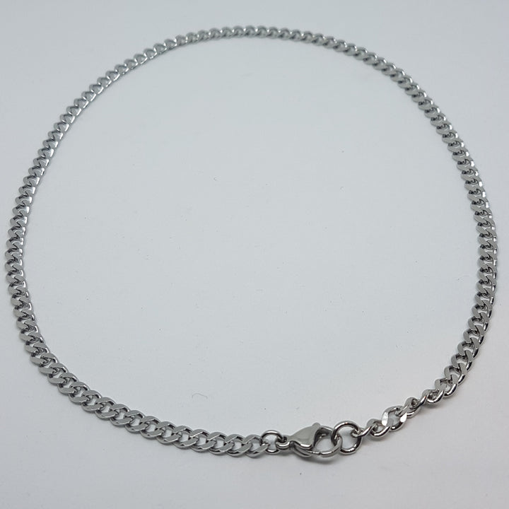 Find Halskæde, panser facet kæde, stål, 40-60 cm/4 mm hos Beadhouse of Copenhagen i dag, med en altid hurtig levering!
