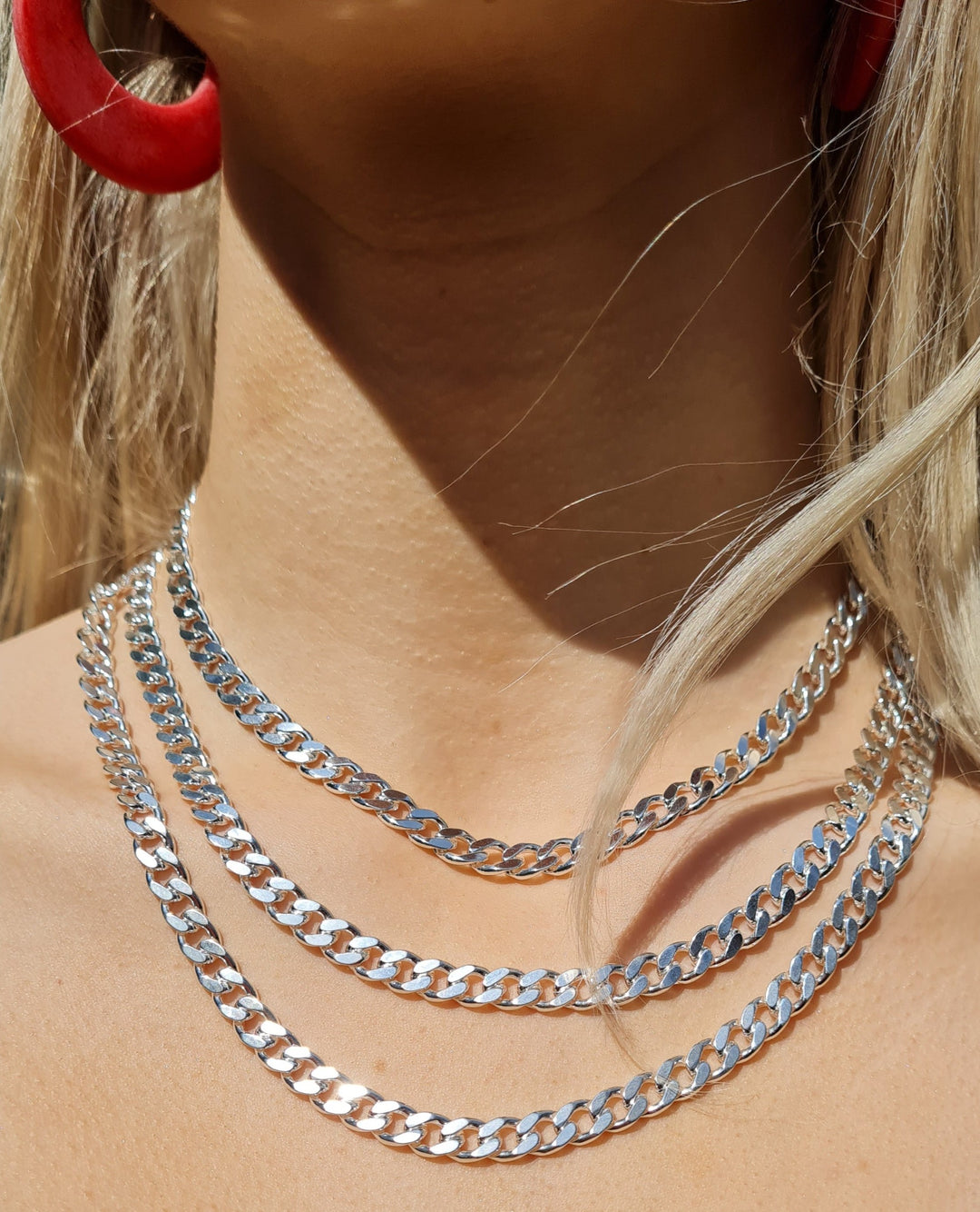 Find Halskæde, chunky panser facet kæde, sterlingsølv, 40-55 cm/6,8 mm hos Beadhouse of Copenhagen i dag, med en altid hurtig levering!