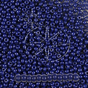 Find Blå glasperler, preciosa, natural opaque midnight blue, storkøb hos Beadhouse of Copenhagen i dag, med en altid hurtig levering!