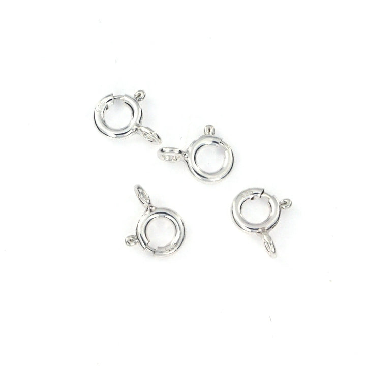 Fjederlås sterlingsølv. 5.5mm Fritz