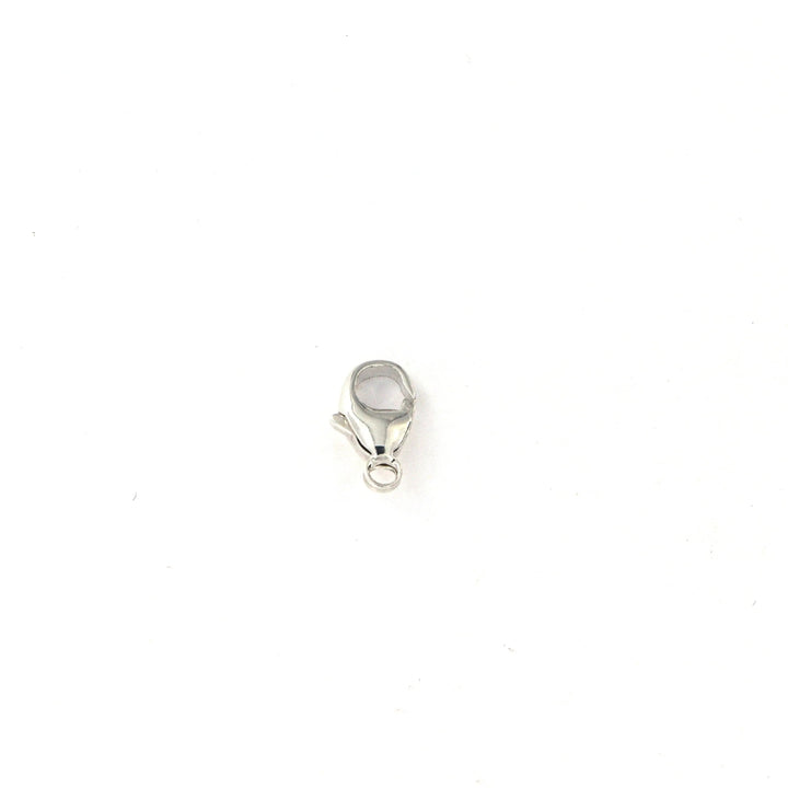 Karabinlås i sterlingsølv. 11mm. Fritz