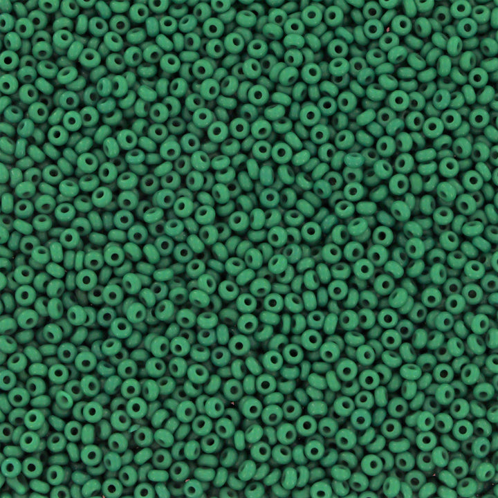 Find Grønne glasperler,  preciosa, natural opaque dark green, storkøb hos Beadhouse of Copenhagen i dag, med en altid hurtig levering!