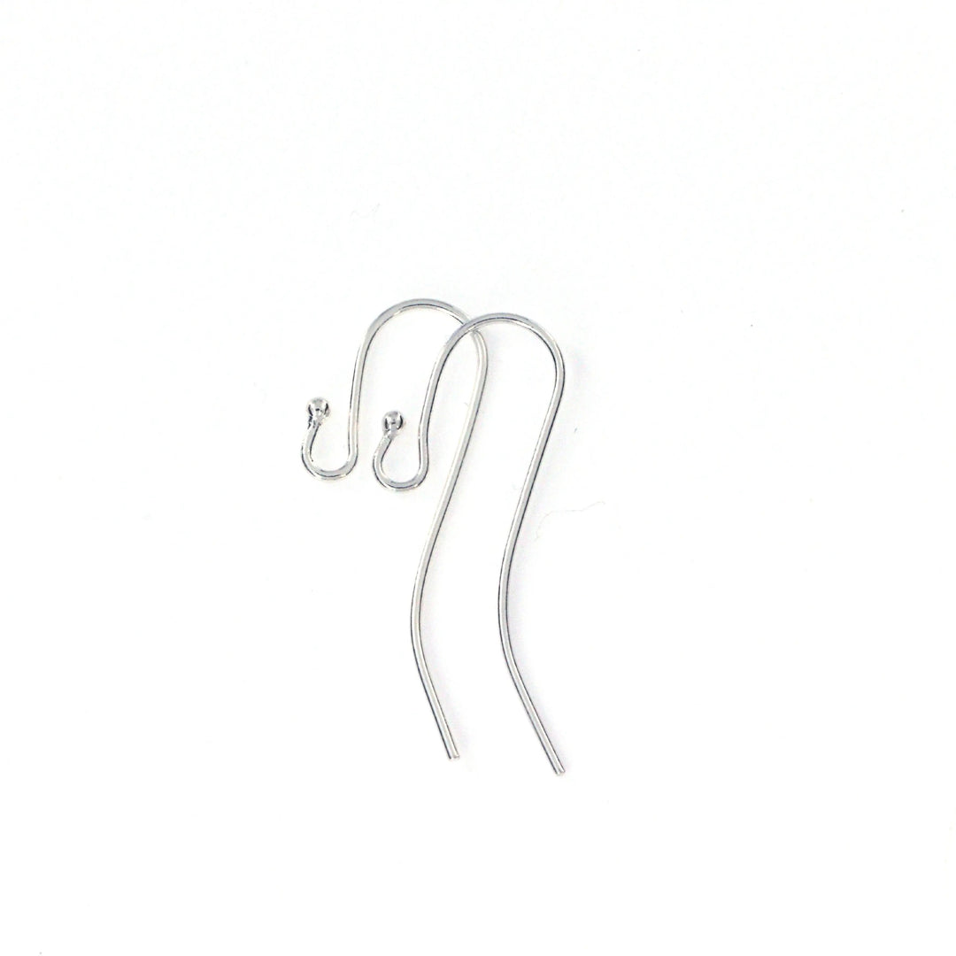Ørebøjle m. dup. forsølvet messing Fritz