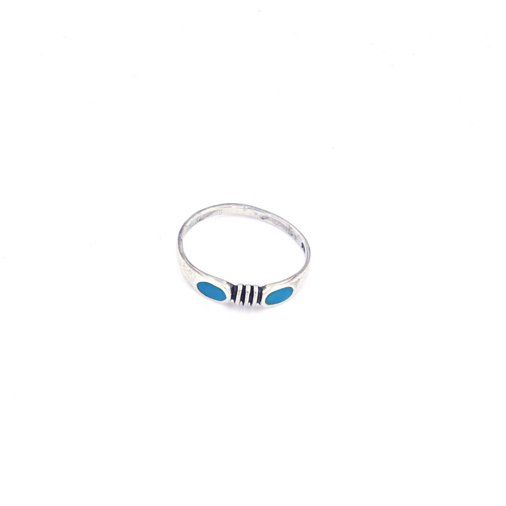 Find Fingerring til børn, to turkiser, sterlingsølv hos Beadhouse of Copenhagen i dag, med en altid hurtig levering!