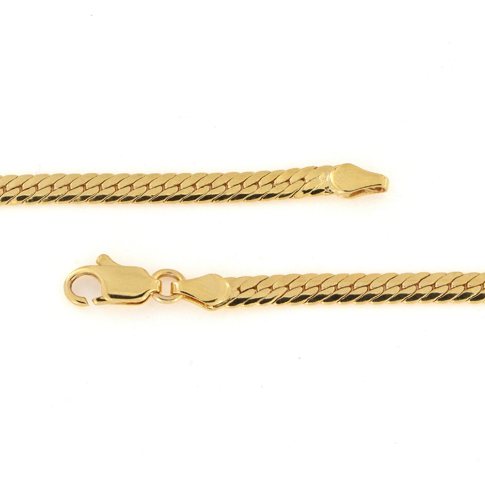 Find Armbånd, sildeben kæde, forgyldt messing, 17, 18 cm/4 mm hos Beadhouse of Copenhagen i dag, med en altid hurtig levering!