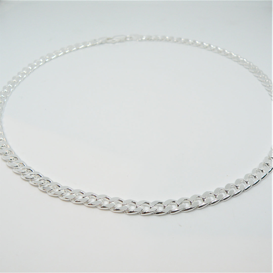 Find Halskæde, panser facet kæde, sterlingsølv, 40-55 cm/5 mm hos Beadhouse of Copenhagen i dag, med en altid hurtig levering!