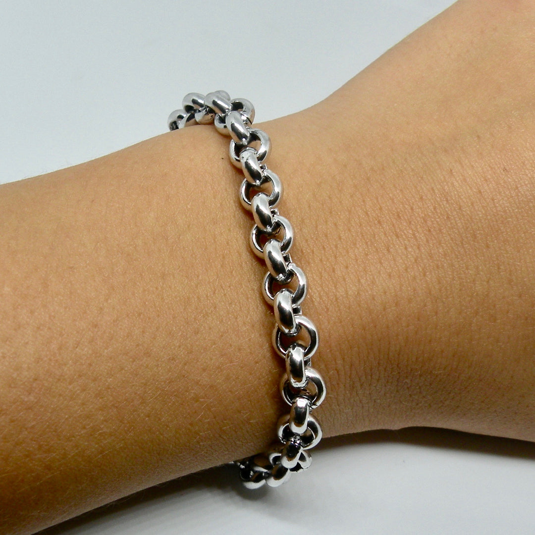 Find Armbånd, ærtekæde, forsølvet messing, 19 cm/7 mm hos Beadhouse of Copenhagen i dag, med en altid hurtig levering!