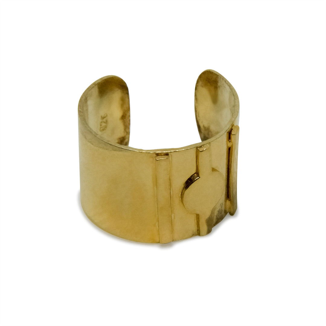 Find Øreringe, earcuff med geometrisk relief, forgyldt sterlingsølv hos Beadhouse of Copenhagen i dag, med en altid hurtig levering!