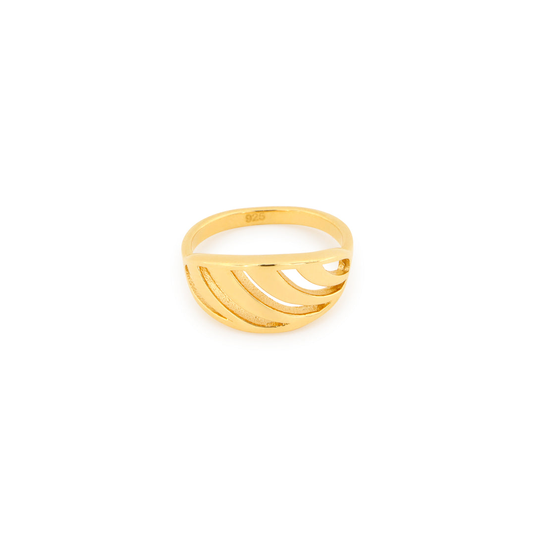 Find Fingerring, tværstribet, forgyldt sterlingsølv hos Beadhouse of Copenhagen i dag, med en altid hurtig levering!